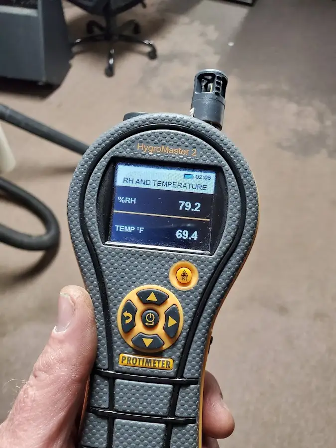 Moisture meter humidity assessment for Mold Remediation & Removal in Harrisburg